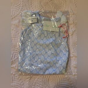 Cecil & Lou Blue and White Baby Dress